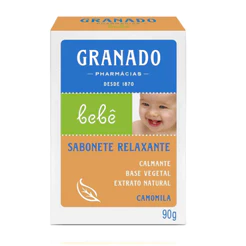 Sabonete em Barra Granado Bebê Camomila Glicerina 90g