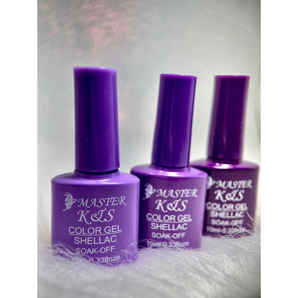 Kit 3 esmaltes gel K&S coleção nova 10061N — imagem 2 de 2