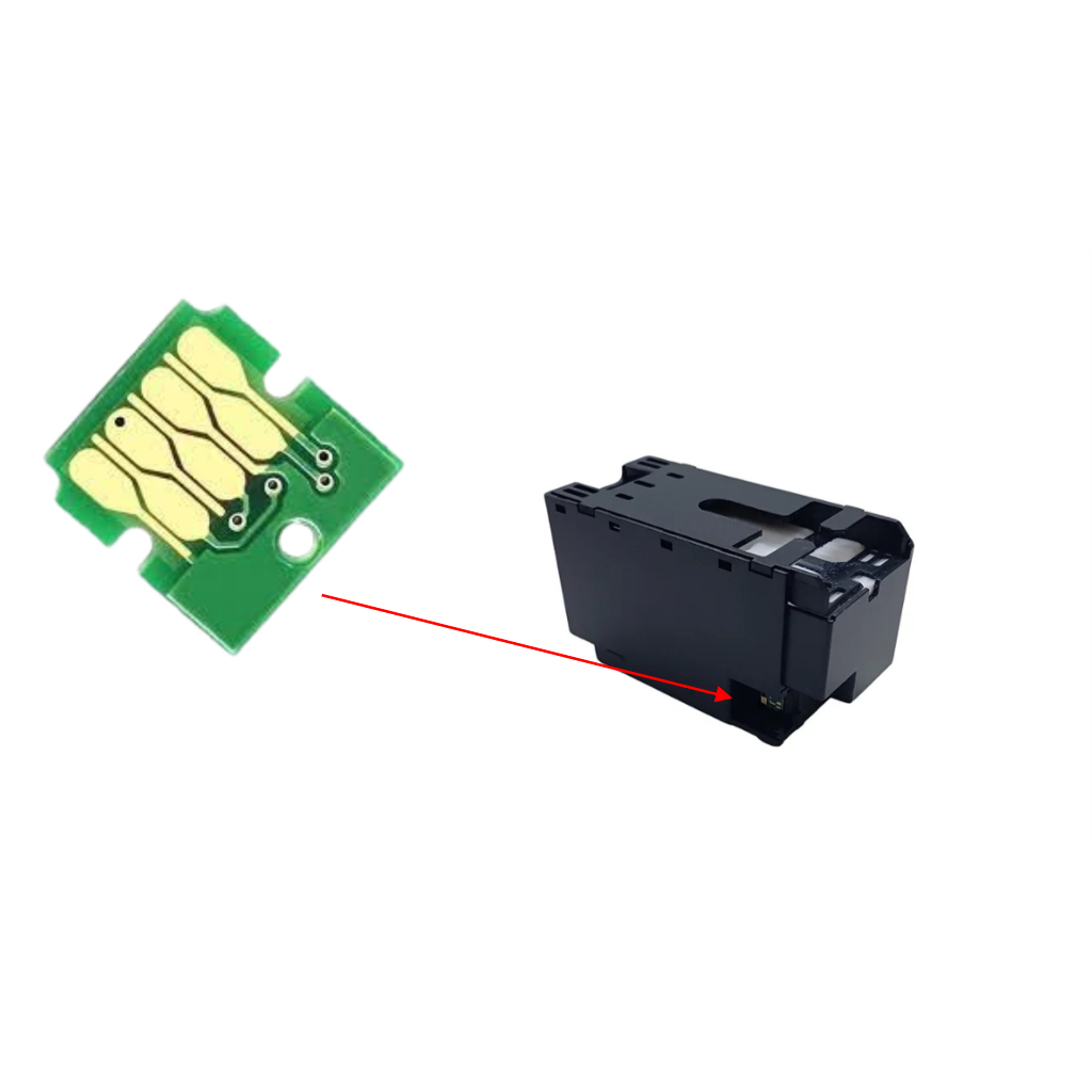 Chip Reset Caixa De Manutenção Para Epson C9382 C5310 C5810 C5890