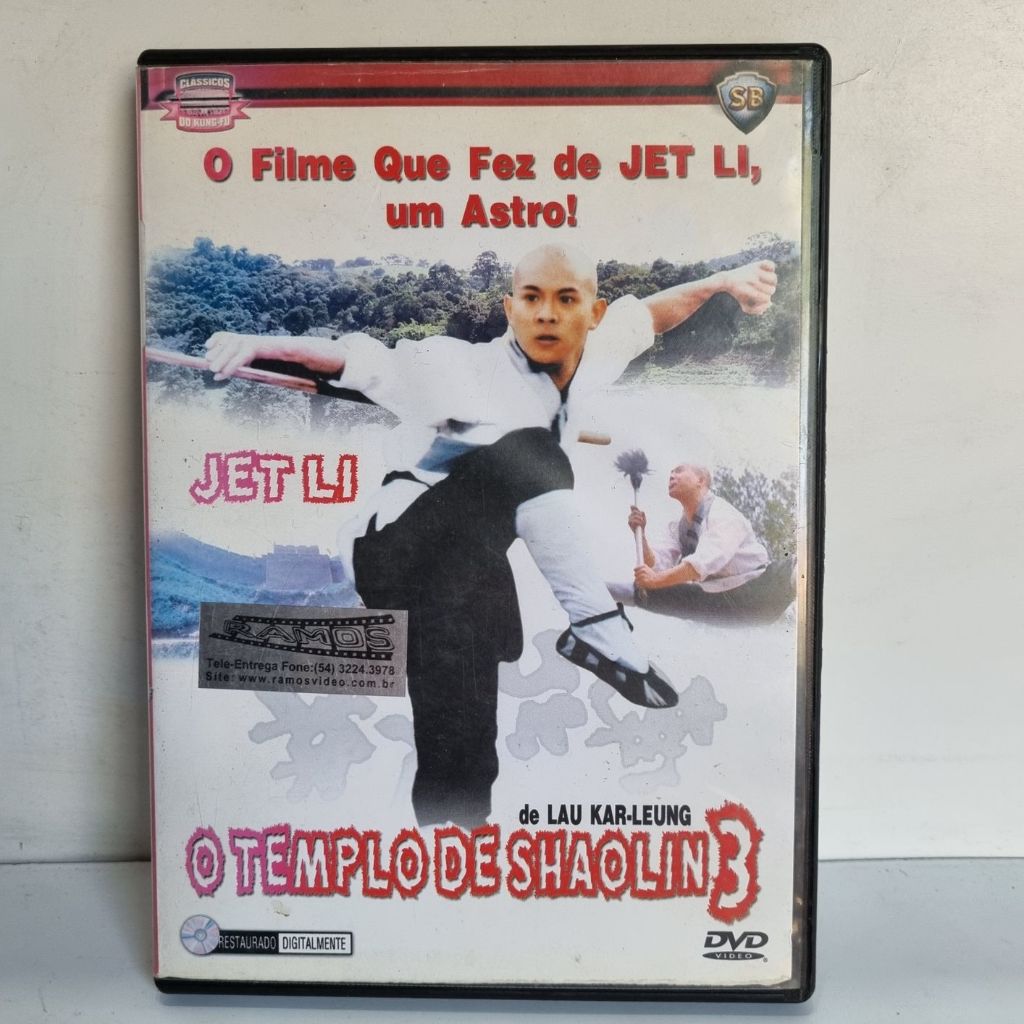 DVD Original - O Templo de Shaolin 3