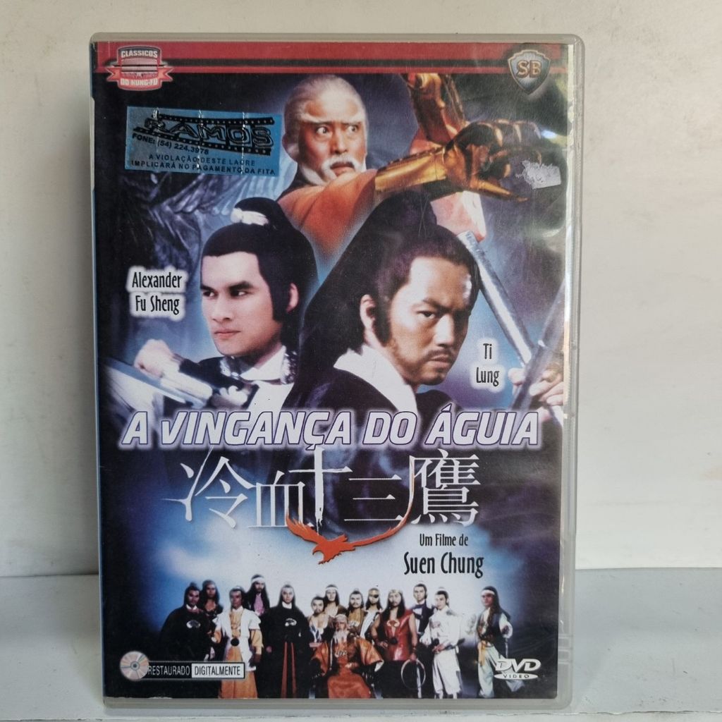 DVD Original - A Vingança do Aguia