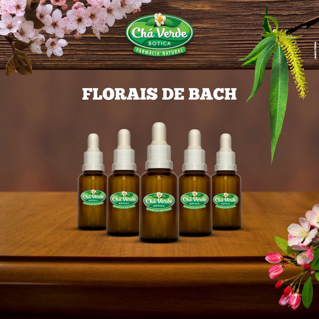 Monte Seu Floral De Bach/ até 6 essências. em Oferta na Shopee