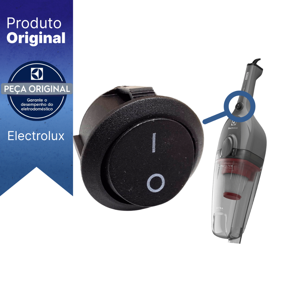 Botão Interruptor Aspirador Electrolux STK12 STK13 STK15 Original em Oferta na Shopee