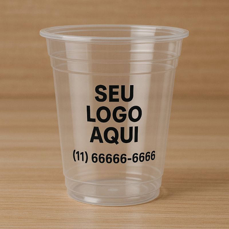 Copos descartáveis personalizados para festas e aniversários em Oferta na Shopee
