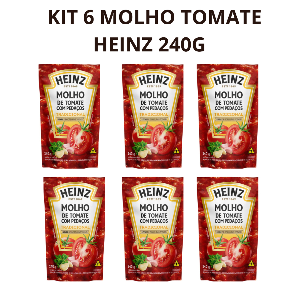 Molho de Tomate Heinz - Comprar com Melhor Preço em Essenciais para Culinária