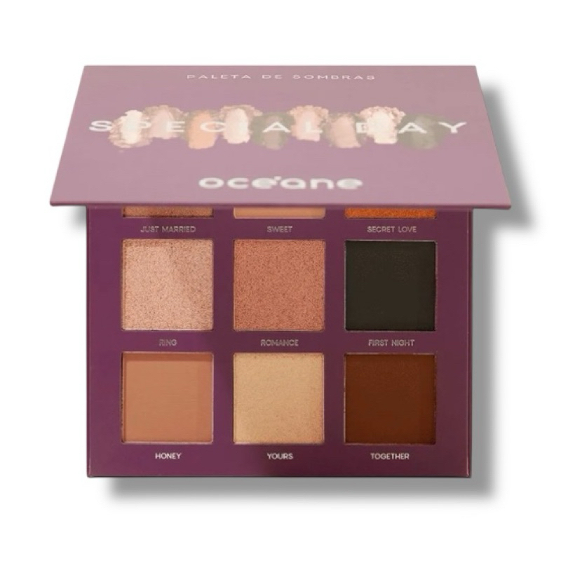 PALETA DE SOMBRAS SPECIAL DAY - OCÉANE PURPLE
