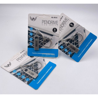 Pendrive 8GB - AL-6U-8 Pendrive Chaveiro Altomex com Acabamento em Metal em Oferta na Shopee