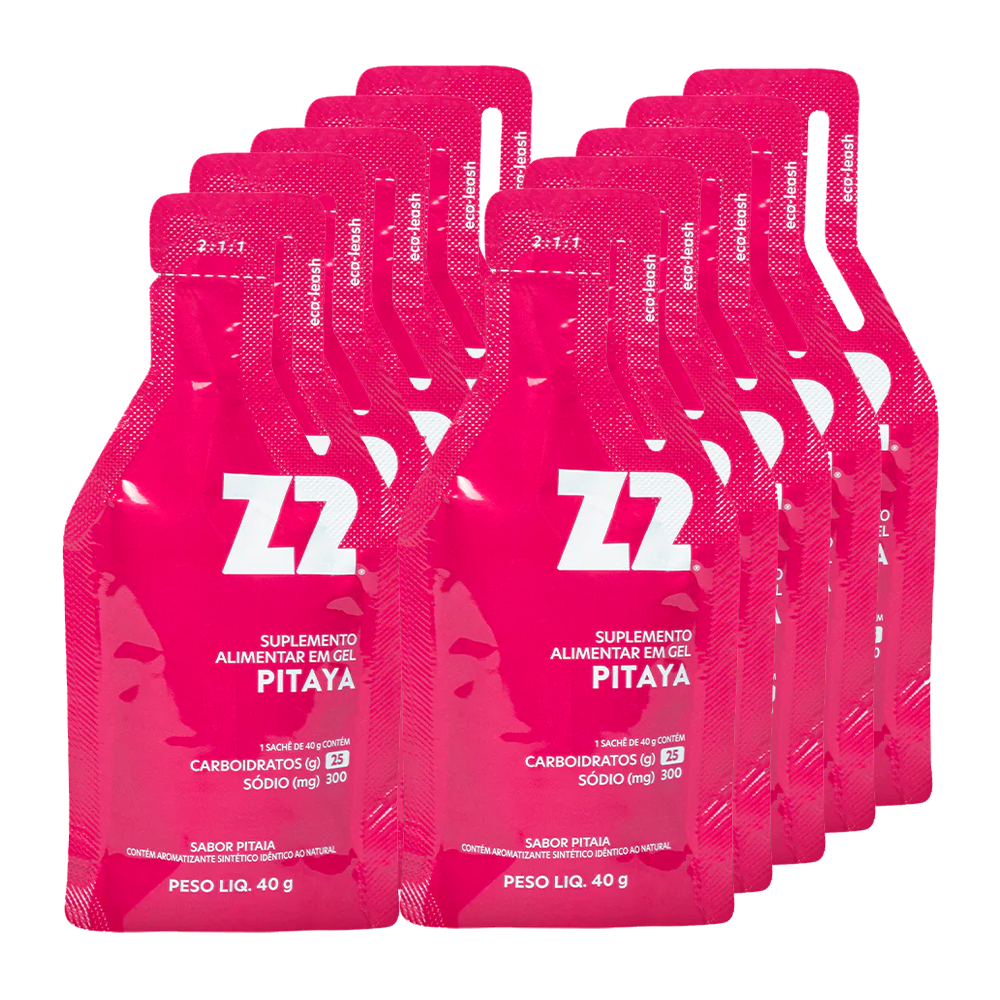 Z2 Performance Energy Gel Z2 Linha Everyday 25 Carb - Display 10 Sachês 40g Cada
