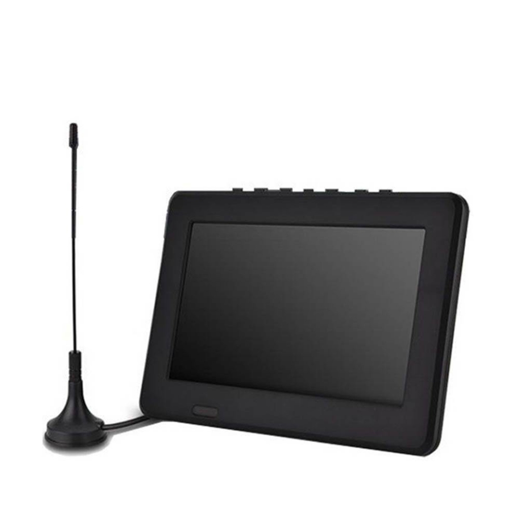 Televisor Portátil Letong com Antena, Tela 7", Compacto, Recarregável e Pronto para Uso