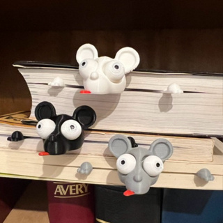 Marcador de Páginas Divertido de Livros Criativo - Rato Esmagado Ratinho em Oferta na Shopee