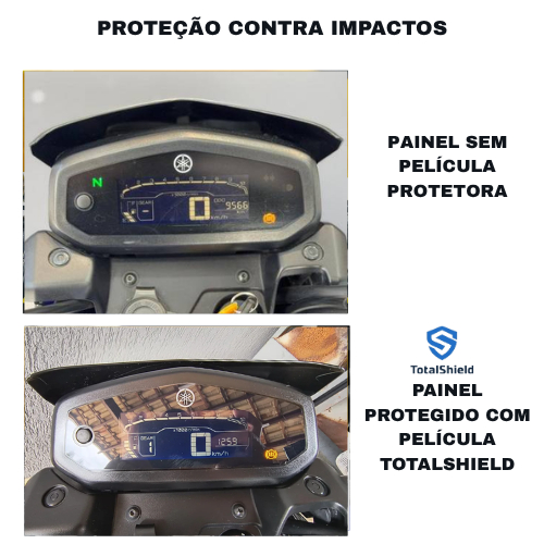 Detalhes do Pelicula Protetora Para Painel YAMAHA CROSSER 150 S Z ABS  2023 2024 2025 26 Anti Riscos Acessórios