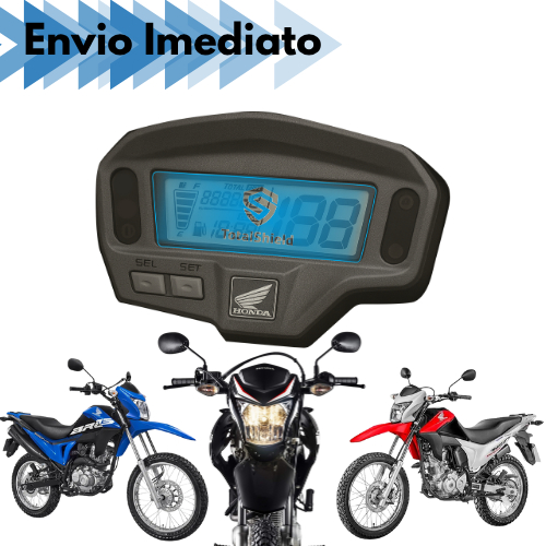 Película protetora painel Honda NXR Bros 160 2014 até 2024 Acessórios de Proteção p/Moto