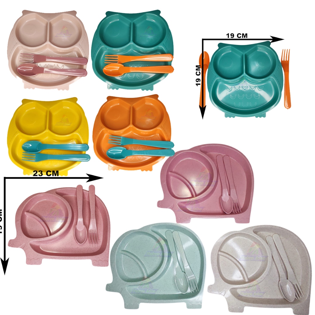 Kit Refeição Prato Infantil Introdução Alimentar Diversos em Oferta na Shopee