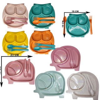 Kit Refeição Prato Infantil Introdução Alimentar Diversos em Oferta na Shopee