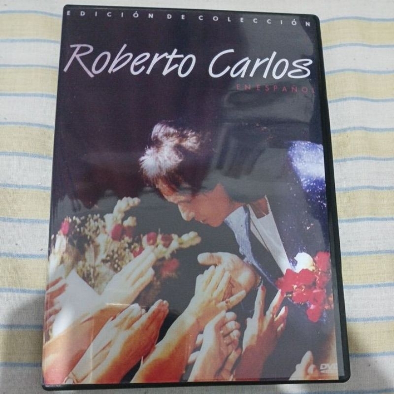 DVD ROBERTO CARLOS - ENESPAÑOL - ARGENTINA 1988 / EDÇAO VINYL DISC