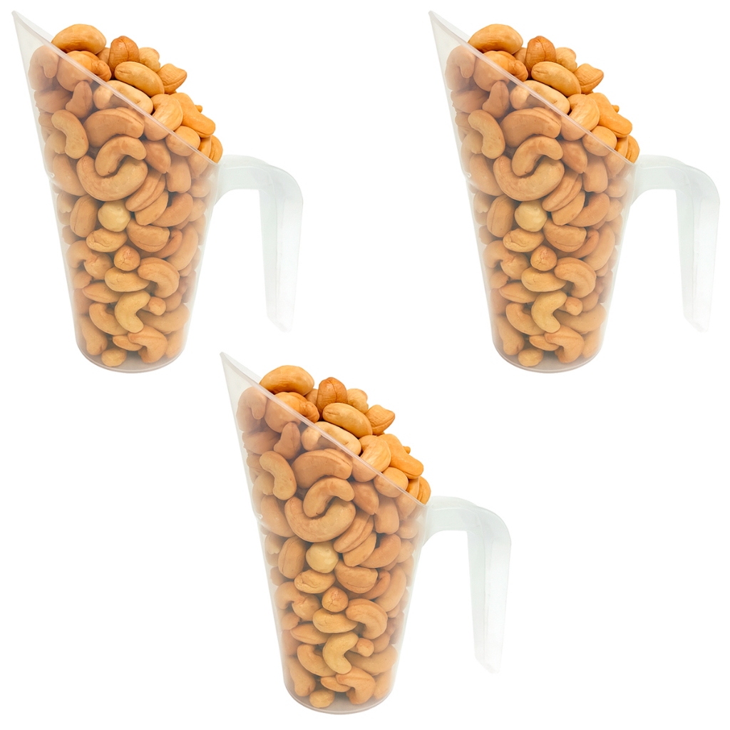 Concha Plástica 300ml Para Cereais Grãos Ração - 3 Unidades