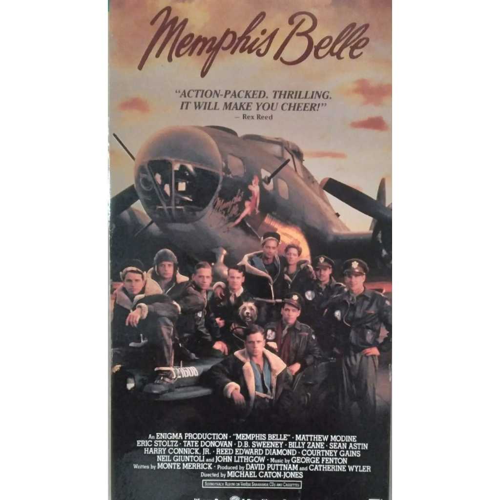 Fita VHS – Memphis Belle: A Fortaleza Voadora (1990) – IMPORTADO Um épico sobre coragem e irmandade nos...