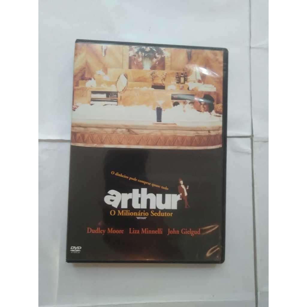 DVD Original Arthur o Milionário Sedutor – Filme Clássico, de Comédia
