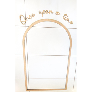 Arco Romano MDF e Frase Decorativo de MDF 3mm (vendido separados) cru para Parede Quarto Sala em Oferta na Shopee