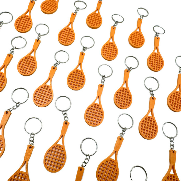 Lembrancinha Raquete Tenis 10peças  Chaveiro Em Acrilico  Jogos Esporte