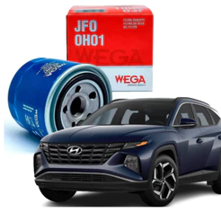 Filtro De Óleo Blindado Wega JFO0H01 Hyundai NEW TUCSON 1.6 16V 2017 a 2024 Original