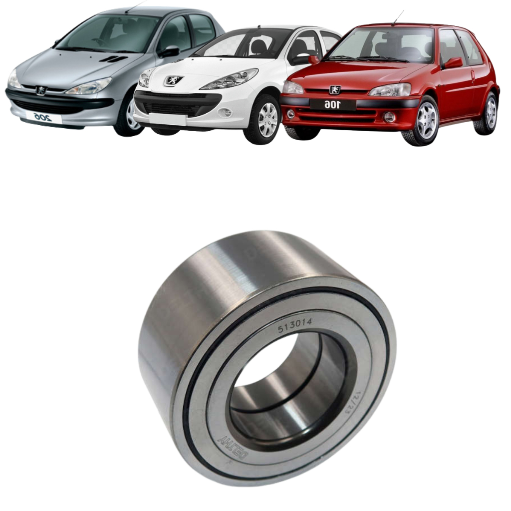 Rolamento De Roda Dianteira Peugeot 206 207 306 1997 Até 2014