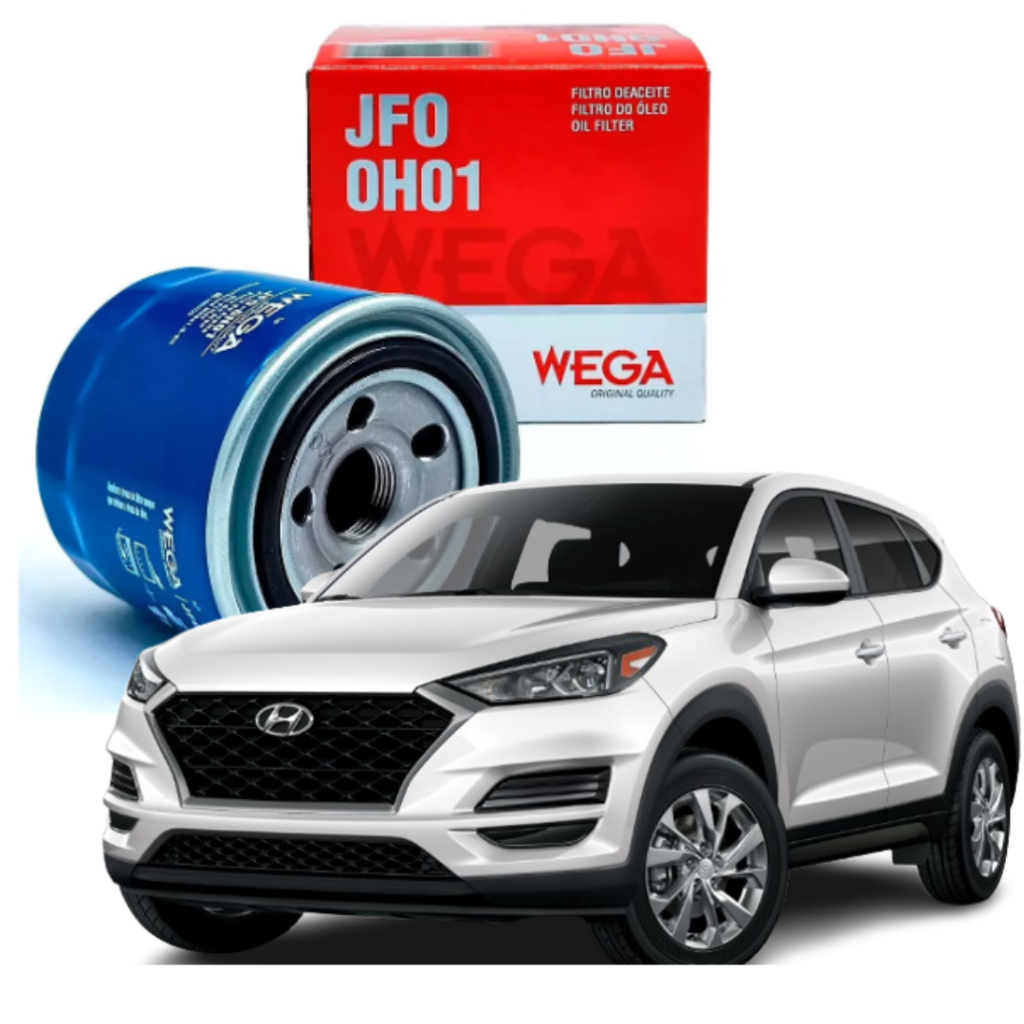 Filtro De Óleo Blindado Wega JFO0H01 Hyundai TUCSON 2.0 16V 2004 a 2020 Original