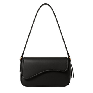 Bolsa de Ombro Feminina Baguete Alça Ajustável Elegante Couro Casual Promoção Envio Imediato