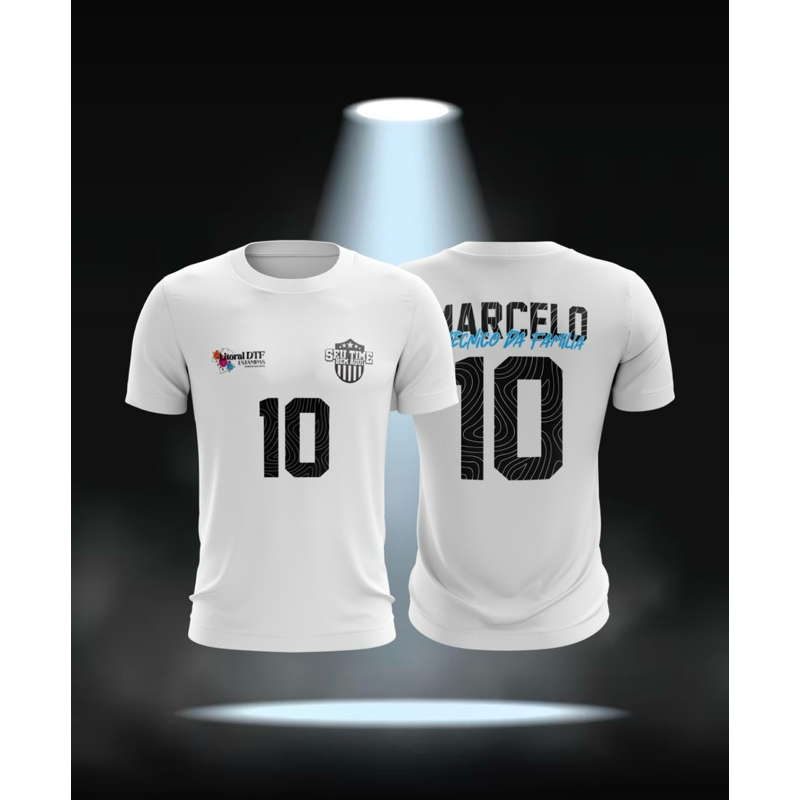 Camiseta Dia dos Pais Personalizada -  Time de Futebol  - Pai Torcedor - Presente