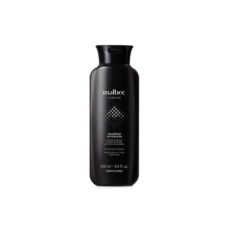 Tratamento capilar Malbec shampoo e Tônico Antiqueda e shampoo anticaspa Original o Boticário