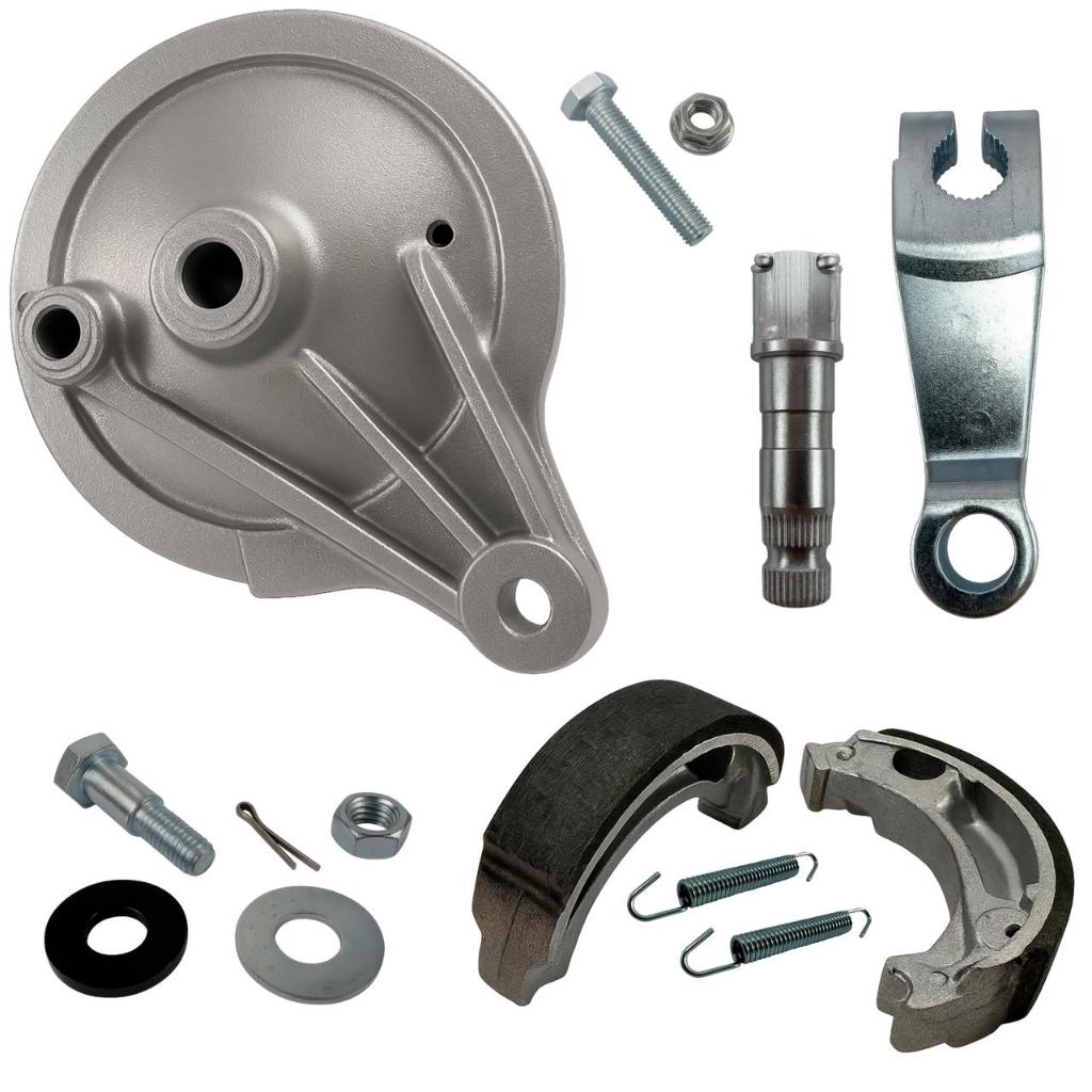 Espelho Traseiro Biz Pop 100 110 125 Freio Eixo Patim Braço 2000 Até 2025 em Oferta na Shopee