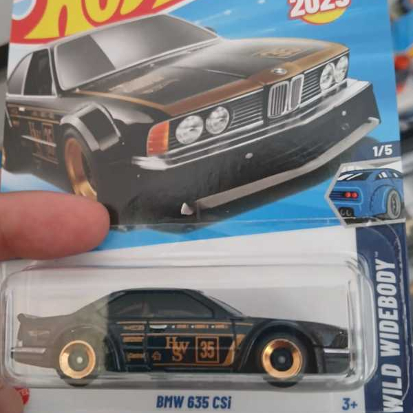 Hot Wheels BMW 635 CSi Widebody 2025 – Coleção Wild Widebody | Modelo 185/250