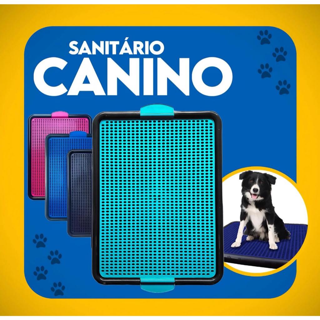 Sanitário Canino Higiênico Banheiro Pet Para Cães Original Brinqpet em Oferta na Shopee