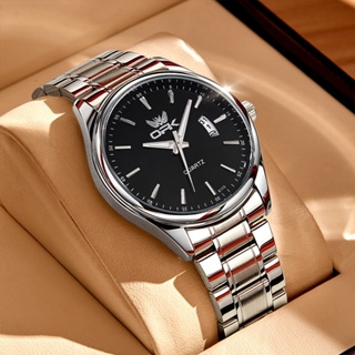 OPK 6010 Relogio Masculino Luxo Prova Da água Original Preto Esportivo De Aço Cronógrafo Quartzo em Oferta na Shopee