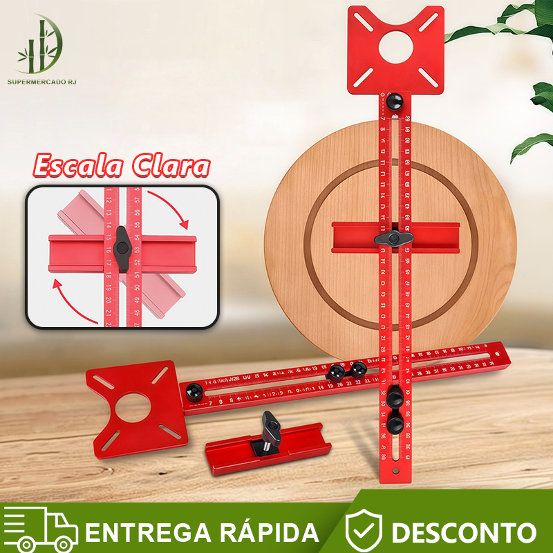 3 Em 1 Roteador Suporte De Ranhuras De Fresagem Ferramentas Auxiliares De Alumínio Hardware em Oferta na Shopee