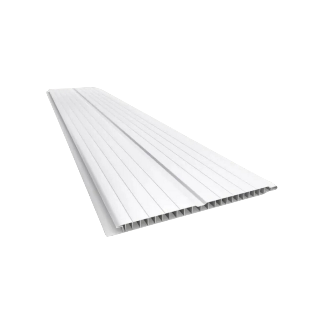 Kit/20 Réguas 1 Metro Cada De Forro De Pvc Branco