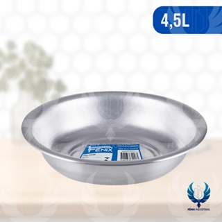 🥣 Bacia Polida Nº 30 | Alumínio Brilhante | Indústrias Fênix em Oferta na Shopee