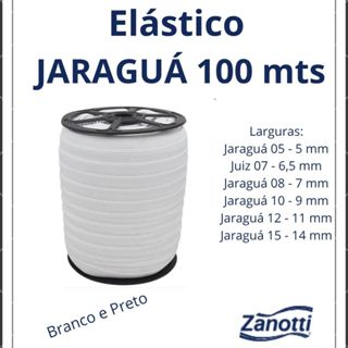 Elástico Zanotti Chato 100m / 5mm a 14mm / Jaraguá e Juiz / Costura, Máscara, Confecção em Oferta na Shopee