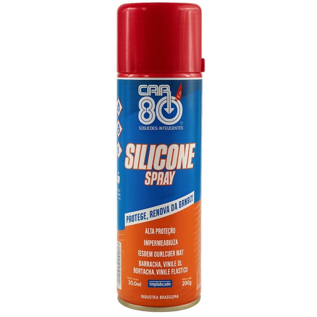 Kit Silicone Spray Lubrificante 300 Ml Car80 - 1 2 ou 4 unidades em Oferta na Shopee