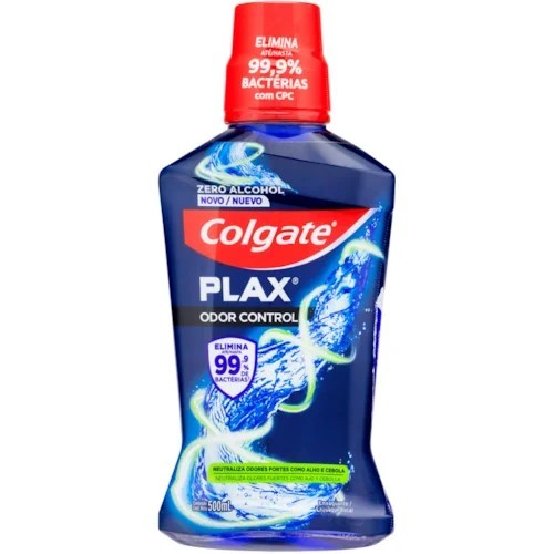 Enxaguante Bucal Sem Álcool Colgate Plax Odor Control 500ml em Oferta na Shopee
