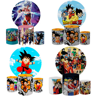 Capa Painel Redondo + Trio Capa Cilindro Dr@gon B@ll Z GT E Super em Oferta na Shopee