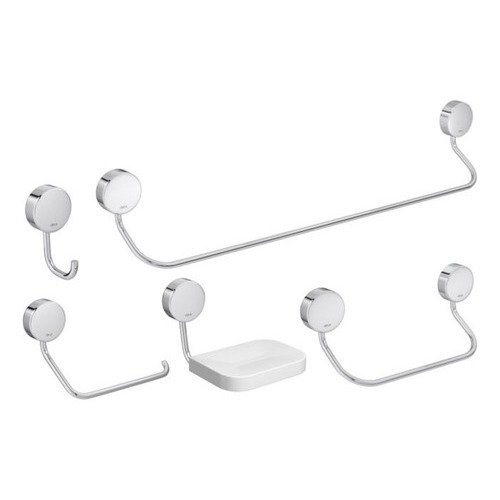Kit Acessórios Banheiro 5 Pcs Deca Net Cromado em Oferta na Shopee