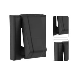 Acabamento Valvula Descarga Docol Deca Hydramax Metal Luxo Preta 100% Metal Preto Fosco
