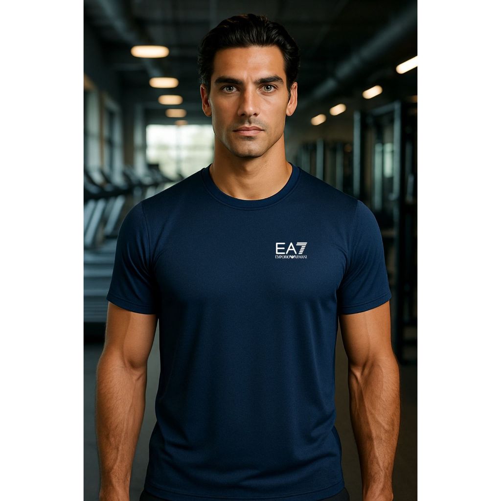 Camiseta Esportiva Dry Fit Masculina | Treino & Dia a Dia  para Academia | Tecido Tecnológico em Oferta na Shopee