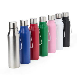 Garrafa Squeeze Inox 1000ml com Alça Escolar Dia a Dia Trabalho