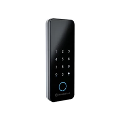 Fechadura Digital Biométrica Athenas Bluetooth Madeira P3004BLE Primebras