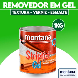 Gel Removedor de Textura, Verniz e Esmalte 1kg Nao Escorre Striptizi Montana em Oferta na Shopee