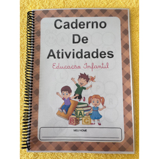 Caderno de atividades para Educação Infantil em Oferta na Shopee