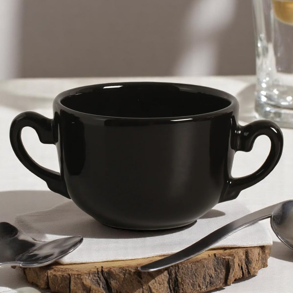 Consume Caneca Duas Alças Sopas Caldos Cumbuca 700ml Unitario em Oferta na Shopee