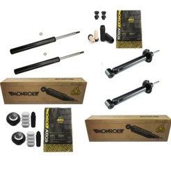 Kit completo de 04 Amortecedores Dianteiro/ traseiro + Kits Gol G3 G4 - Monroe Axios 100% novo e original